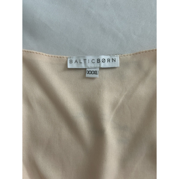 Baltic Born Santorini Floral Tiered Maxi Dress Womens Size 3XL Peach Classic - Picture 4 of 9